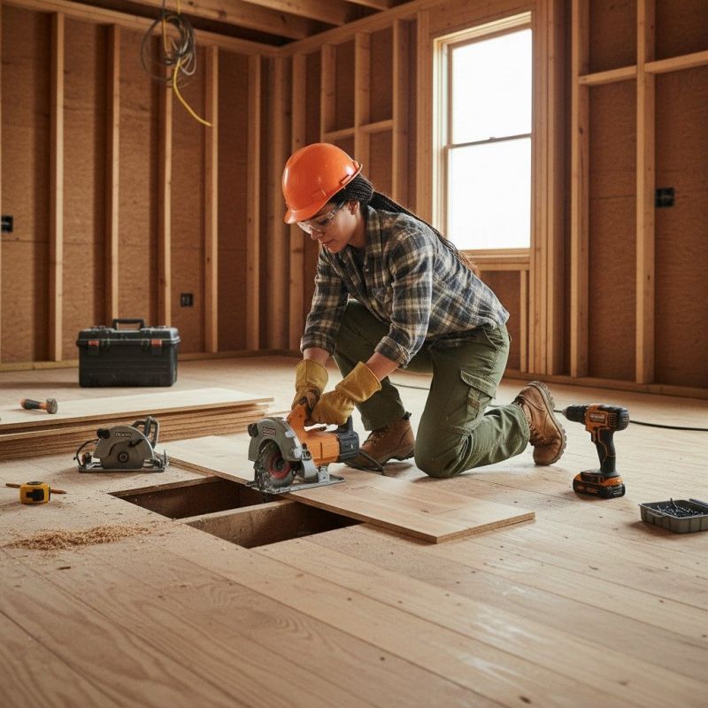 Basement Floor Sawing