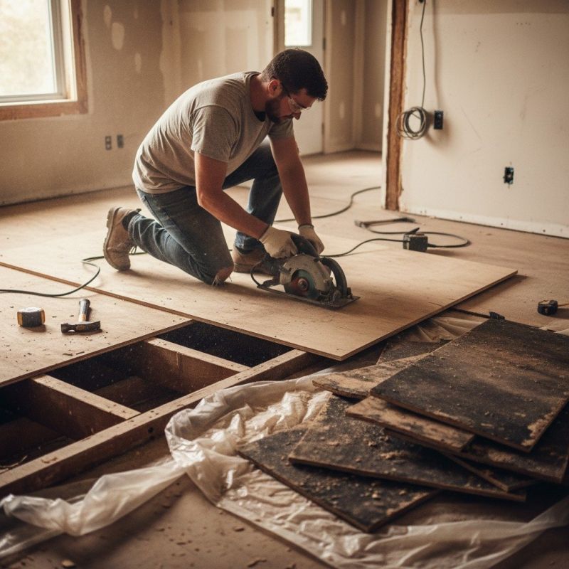 Basement Floor Sawing detail